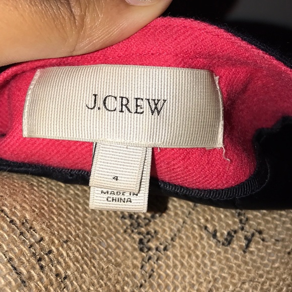 J. Crew wool fuchsia blazer - Picture 4 of 4